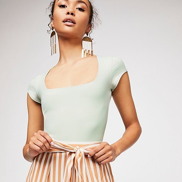 Free People Other - Free People Fair and Square Bodysuit